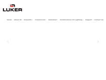 Tablet Screenshot of lukerindia.com